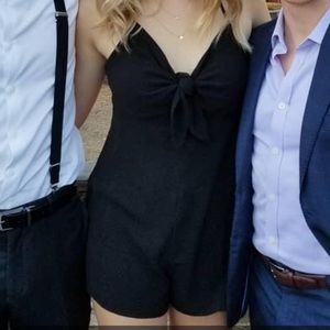 Little black romper